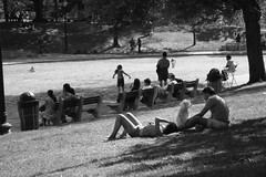 Saturday afternoon on the Boston Common by veronica_geminder