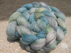 *CHARITY AUCTION* to benefit Autism Speaks! 3.5 oz Hand Dyed BFL Top