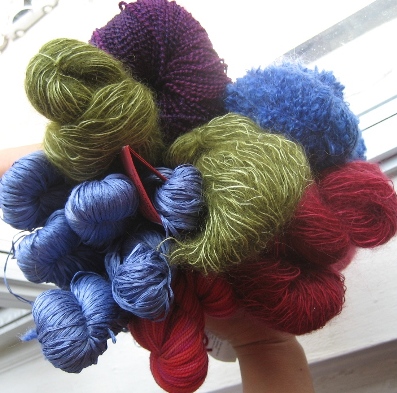 yarn bouquet