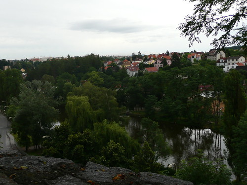 Tabor from the path to town
