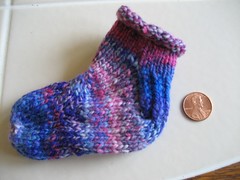Little Coriolis Sock - WIP