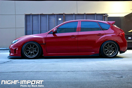 there weren't a lot of hatchback STI's in CA or that's how it was when