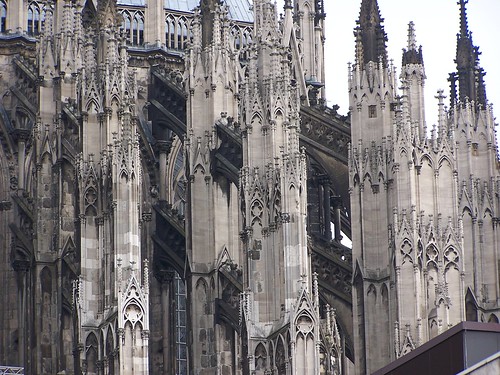 Buttresses at Cologne Cathedral