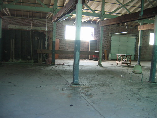 interior of warehouse on <span class=