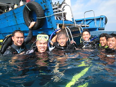 Ian & his Advanced Open Water Divers