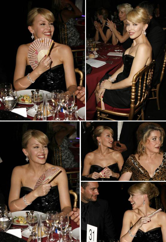 Kylie Minogue - amfAR's Cinema Against AIDS Presented By Bold Films, The M•A•C AIDS Fund and The Weinstein Company - Dinner