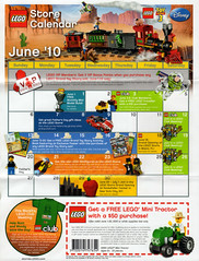 LEGO Store Calendar June 2010 - Front