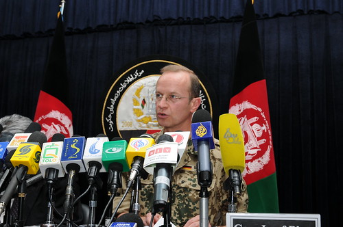 ISAF Spokesperson,  Afghan General Provide Operational Update