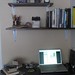 desk, still mostly neat!