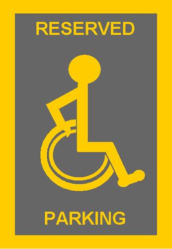 Risultati immagini per parcheggio disabili logo