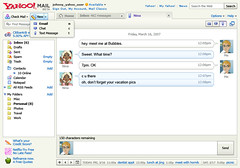 Yahoo! Mail SMS Feature by jason_coates