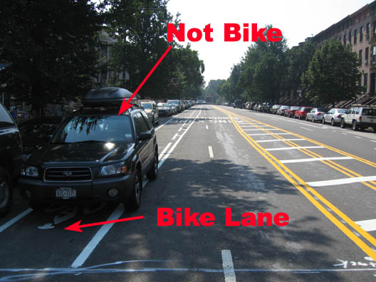 Bike Lane-Not Bike