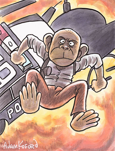Die Hard Monkey by Ape Lad.