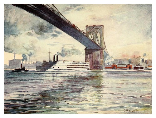 020-Puente de Brooklyn-New York- 1911-Martin Lewis