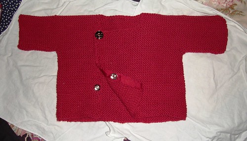 rowan garter sweater