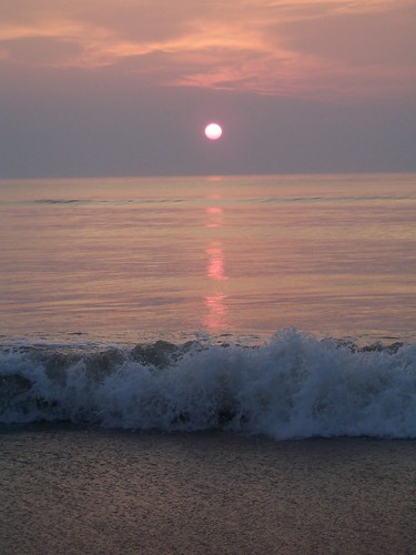 Sunrise on the last day in Nags Head