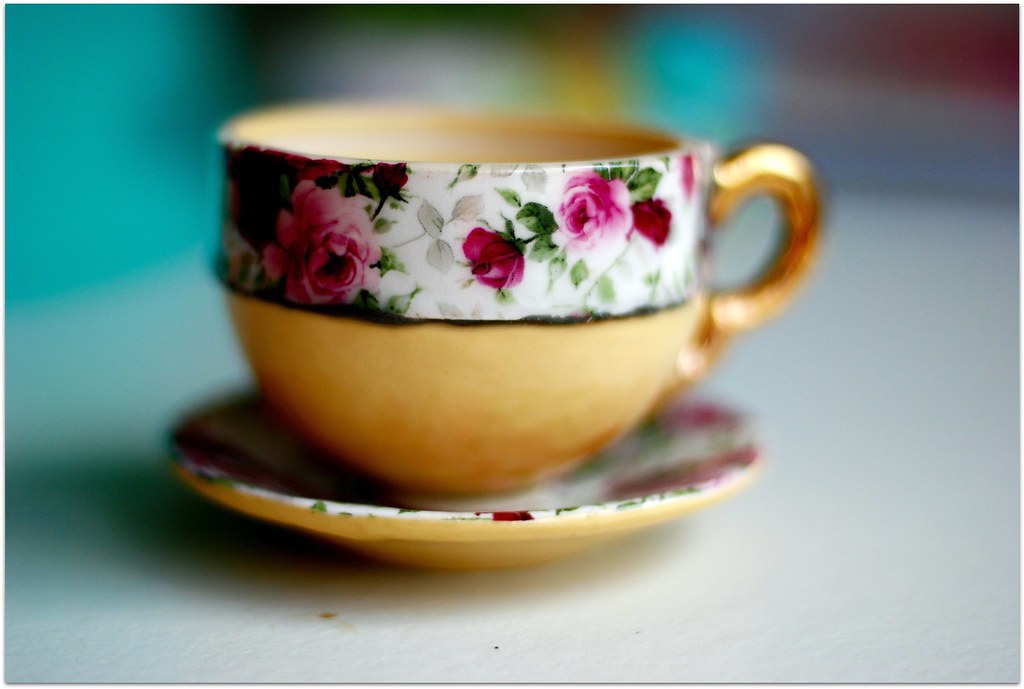 vintage teacup
