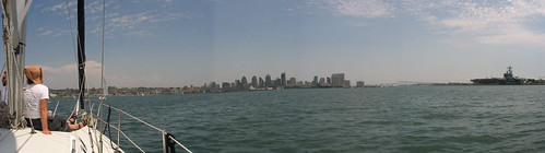 Panorama of San Diego Bay