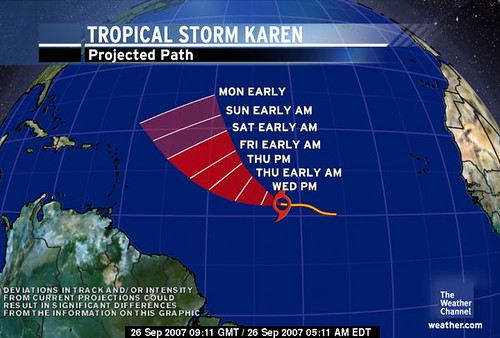 Tropical Storm Karen