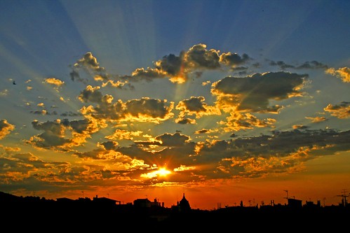 Sunrise Over Barcelona (Photo by papalars)