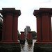 columns in the thames