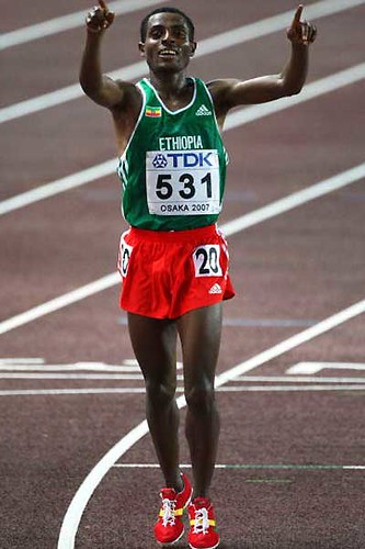 IAAF.org - Kenenisa Bekele, ETH, won 10,000m in 27:05:90.