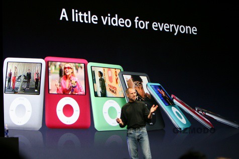 Nuevo iPod Nano con video