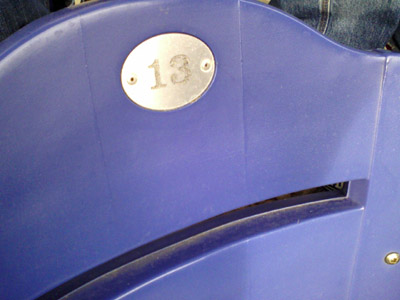 mile high purple seat