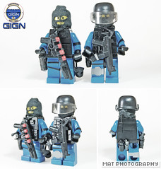 GIGN TT (Shobrick) Tags: lego tiny custom swat tactical gign brickarms brickforge shobrick