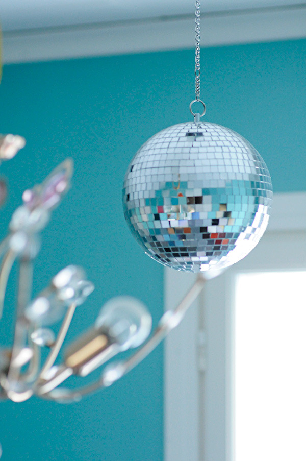 Disco dancing in the home office