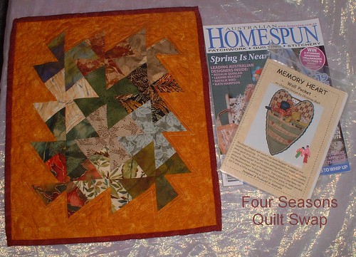 Quilt Swap...what I received