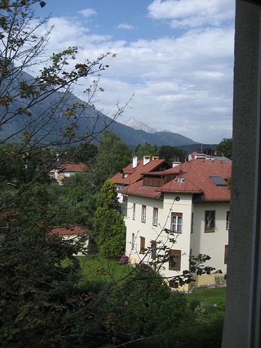 View from our window in the Leopoldinum