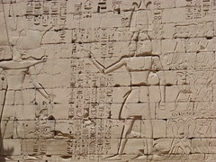 Hieroglyphics at Luxor