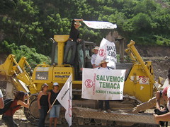 Demonstration At El Zapotillo Site