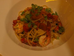 Seafood spaghettini