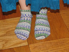 completed 3 "day" socks