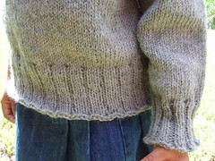 Raglan Sweater Progress 071607 003