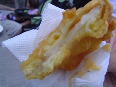 Cross-section of Cheesy Closeup