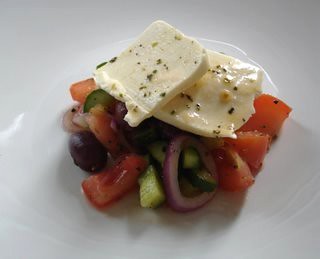Almost Greek salad