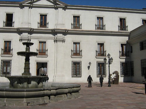 Courtyard of La Moneda Presidenial Palace 2