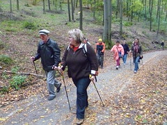 Nordic Walking, vycházka od Antroposu na Myslivnu, 15. 10. 2010