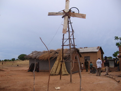 William Kamkwamba's old windmill