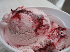 Lingonberry Ice Cream