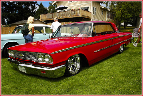 1963 Ford Galaxie At the Fircrest WA Car Show