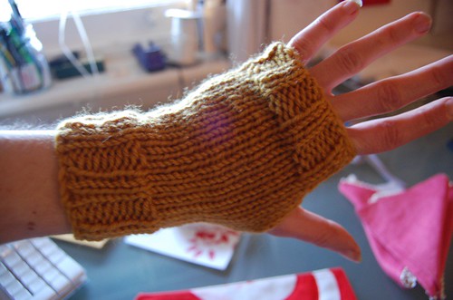 Hand Knitted Handwarmers