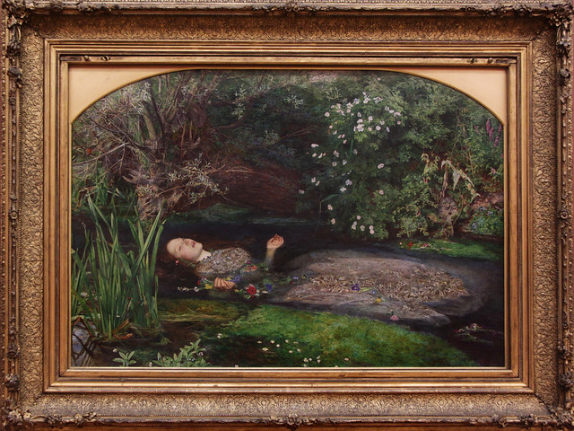 Ophelia, John Everett Millais, 1851-2