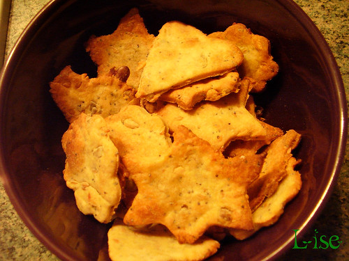 biscuits apéro parmesan graines