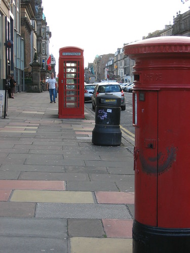 Phone booth & letter box