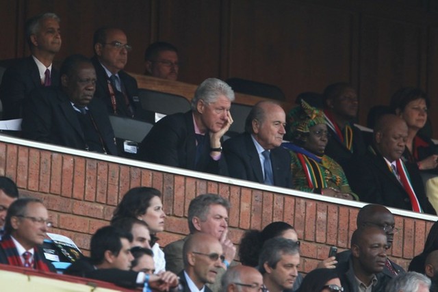 Bill Clinton World Cup South Africa USA