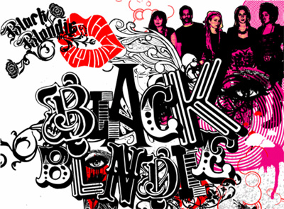 Black Blondie Logo